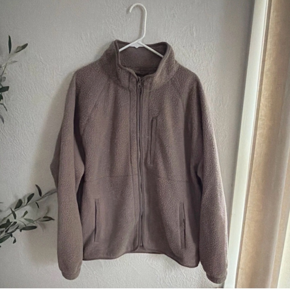 Goodfellow & Co Plush Sherpa Jacket - Brown